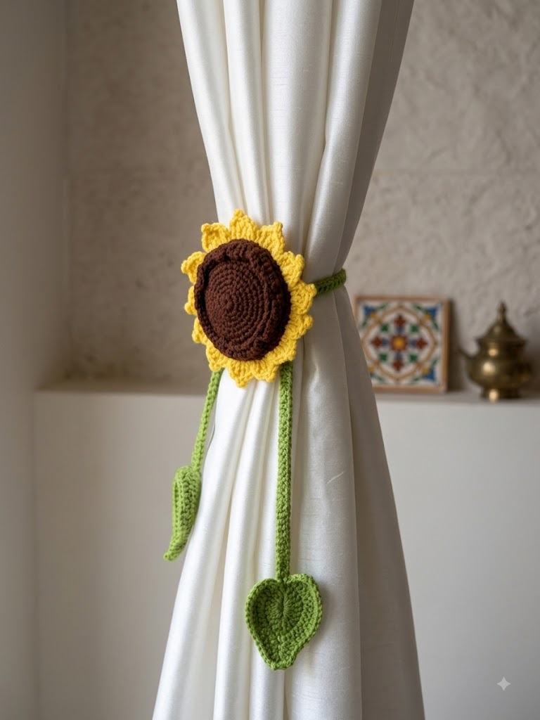 Handmade crochet decor